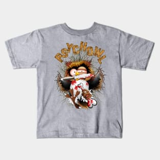 Psycho Owl Killer Cartoon Kids T-Shirt